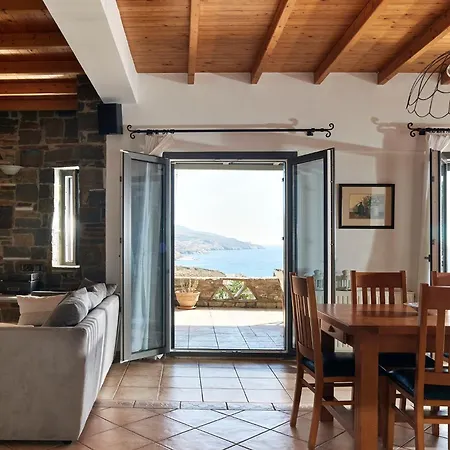 Koudouros With A Swimming Pool Overlooking The Of Porto Villa Koundouros